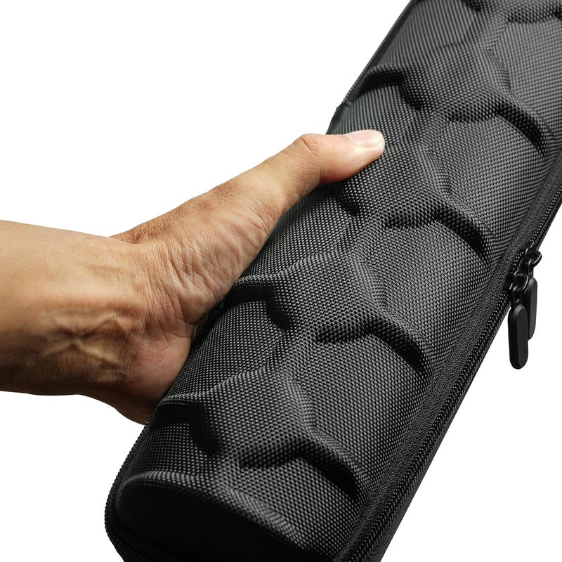 RIGICASE 5 watch travel case roll, Portable watch carry case roll storage organizer box for men and women with soft foam pillows snug fit all size watches up to 60mm face - Image 4